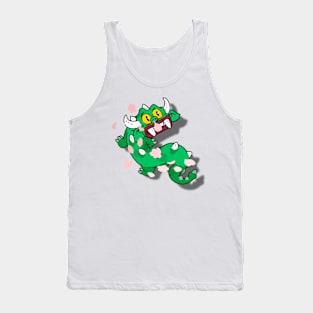 Hodag amidst the fluttering cherry blossoms Tank Top